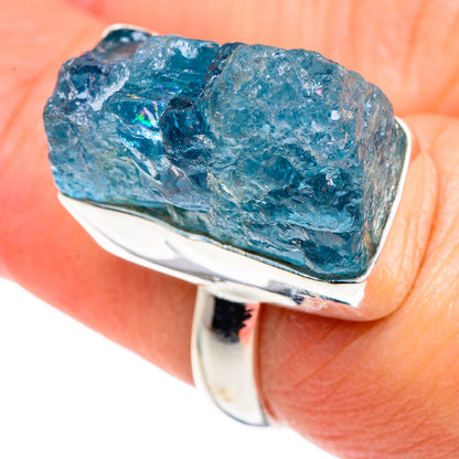 Aquamarine Rings handcrafted by Ana Silver Co - RING89200