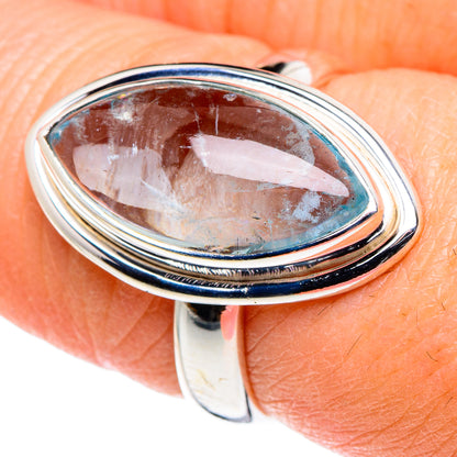 Aquamarine Rings handcrafted by Ana Silver Co - RING89204