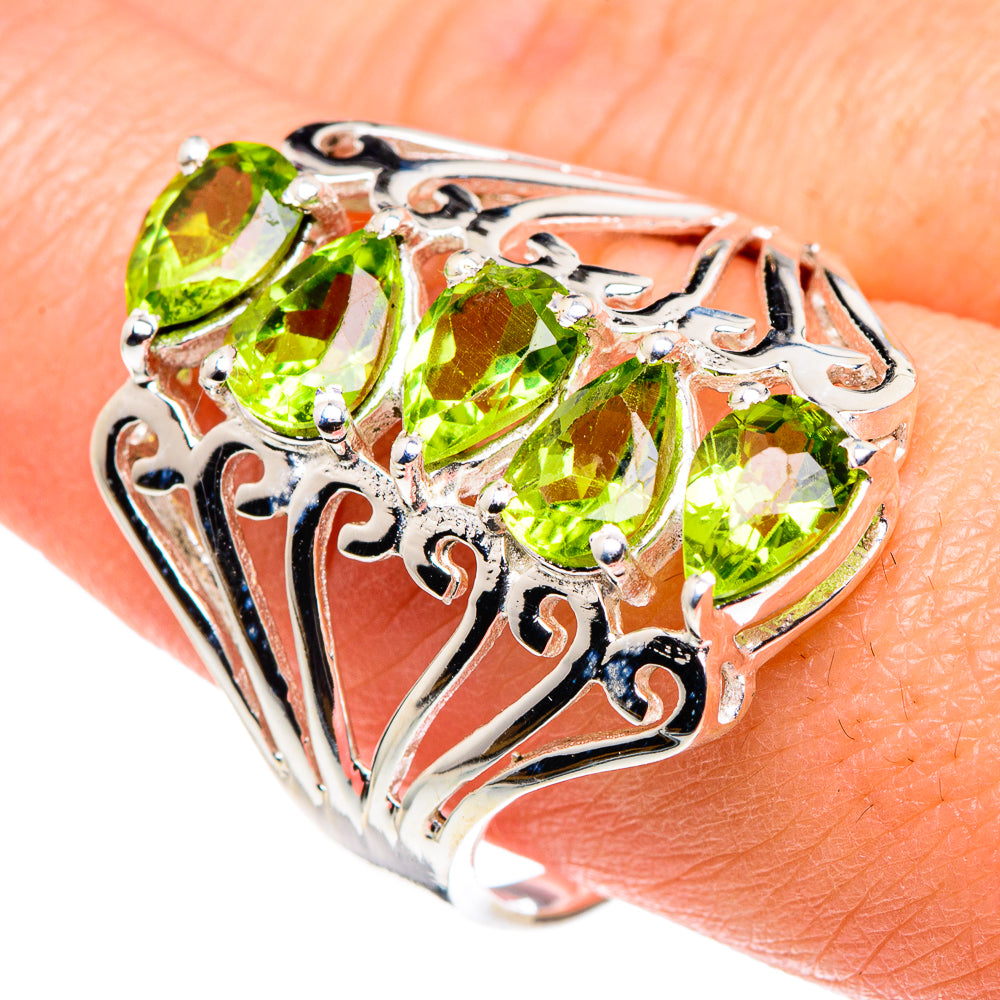 Peridot Rings handcrafted by Ana Silver Co - RING89207