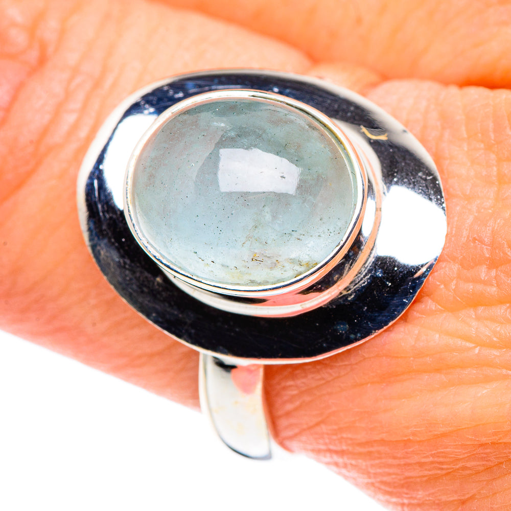 Aquamarine Rings handcrafted by Ana Silver Co - RING89231