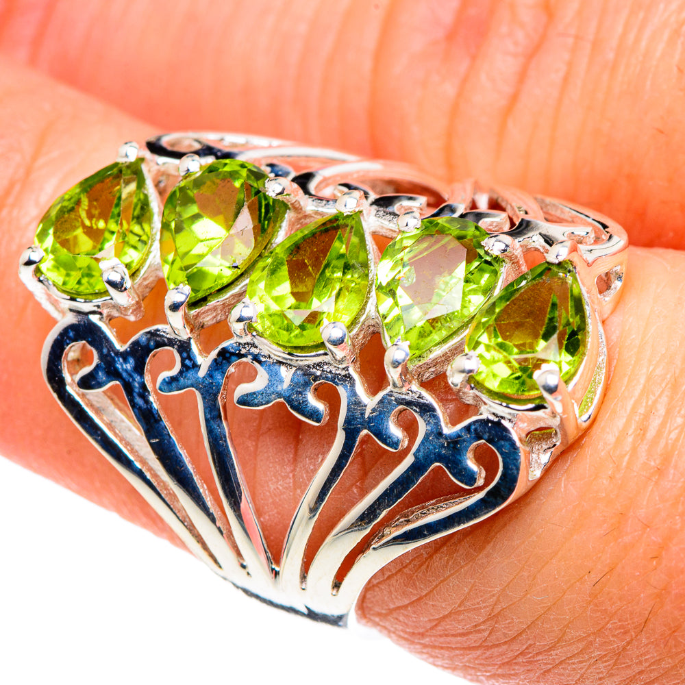 Peridot Rings handcrafted by Ana Silver Co - RING89237