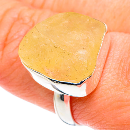 Libyan Glass Rings handcrafted by Ana Silver Co - RING89239