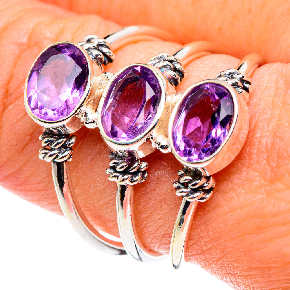 Amethyst Rings handcrafted by Ana Silver Co - RING89270