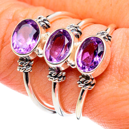 Amethyst Rings handcrafted by Ana Silver Co - RING89270