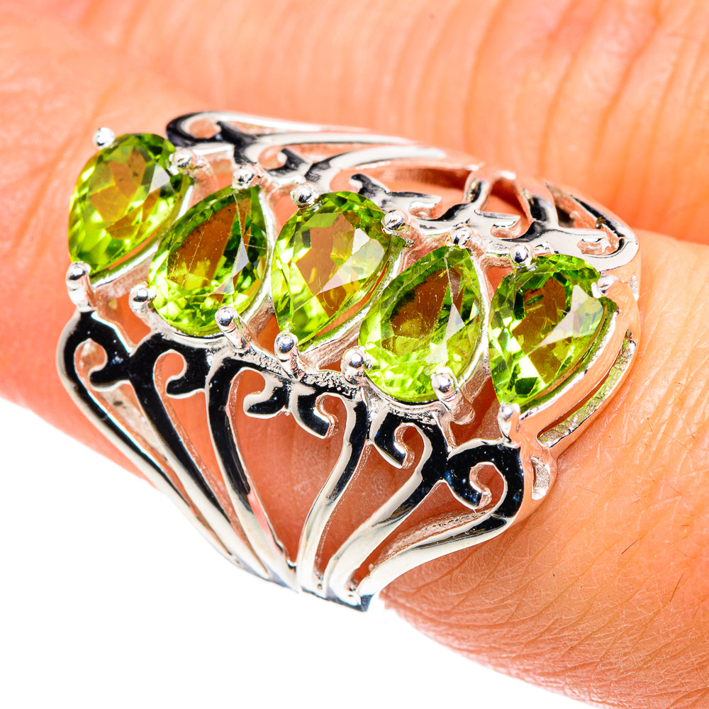 Peridot Rings handcrafted by Ana Silver Co - RING89283