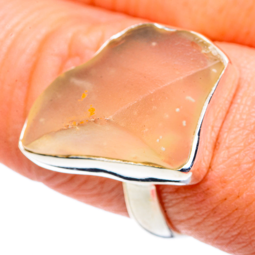 Libyan Glass Rings handcrafted by Ana Silver Co - RING89286