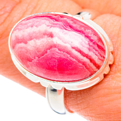 Rhodochrosite Rings handcrafted by Ana Silver Co - RING89287
