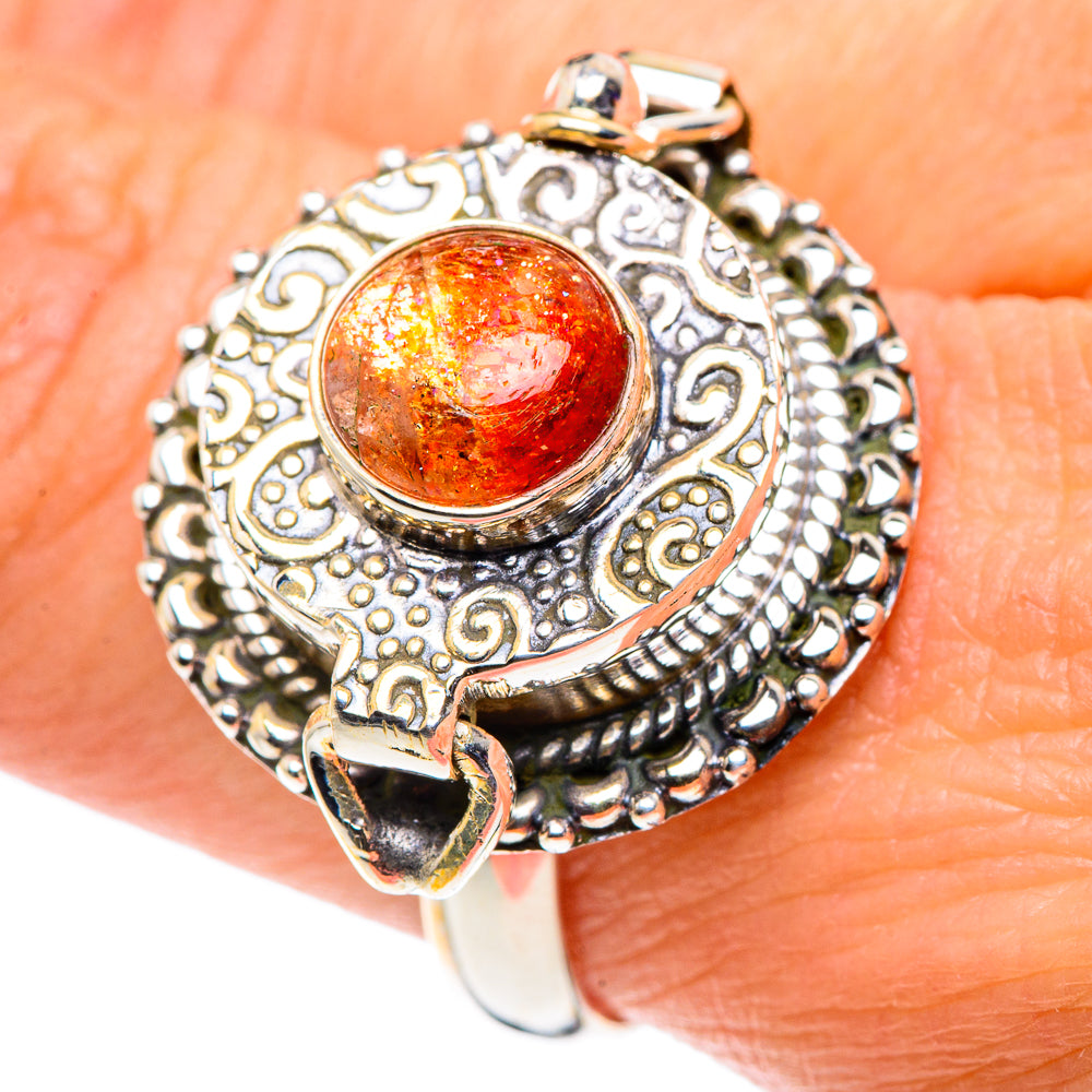 Sunstone Rings handcrafted by Ana Silver Co - RING89309
