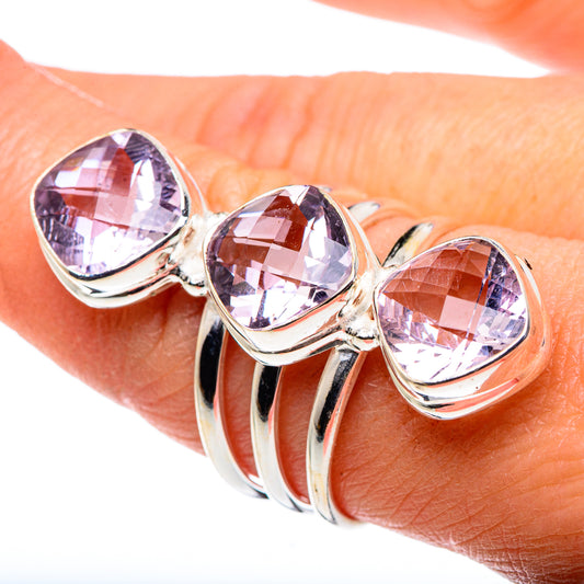 Kunzite Rings handcrafted by Ana Silver Co - RING89315
