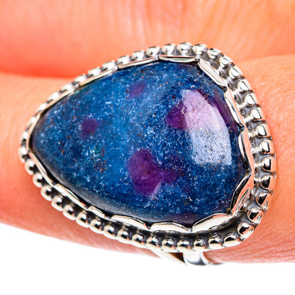 Ruby Fuchsite Rings handcrafted by Ana Silver Co - RING89330