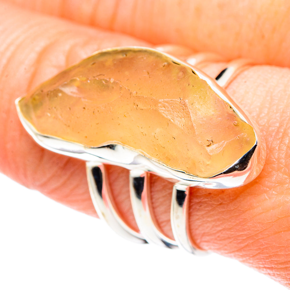Libyan Glass Rings handcrafted by Ana Silver Co - RING89340