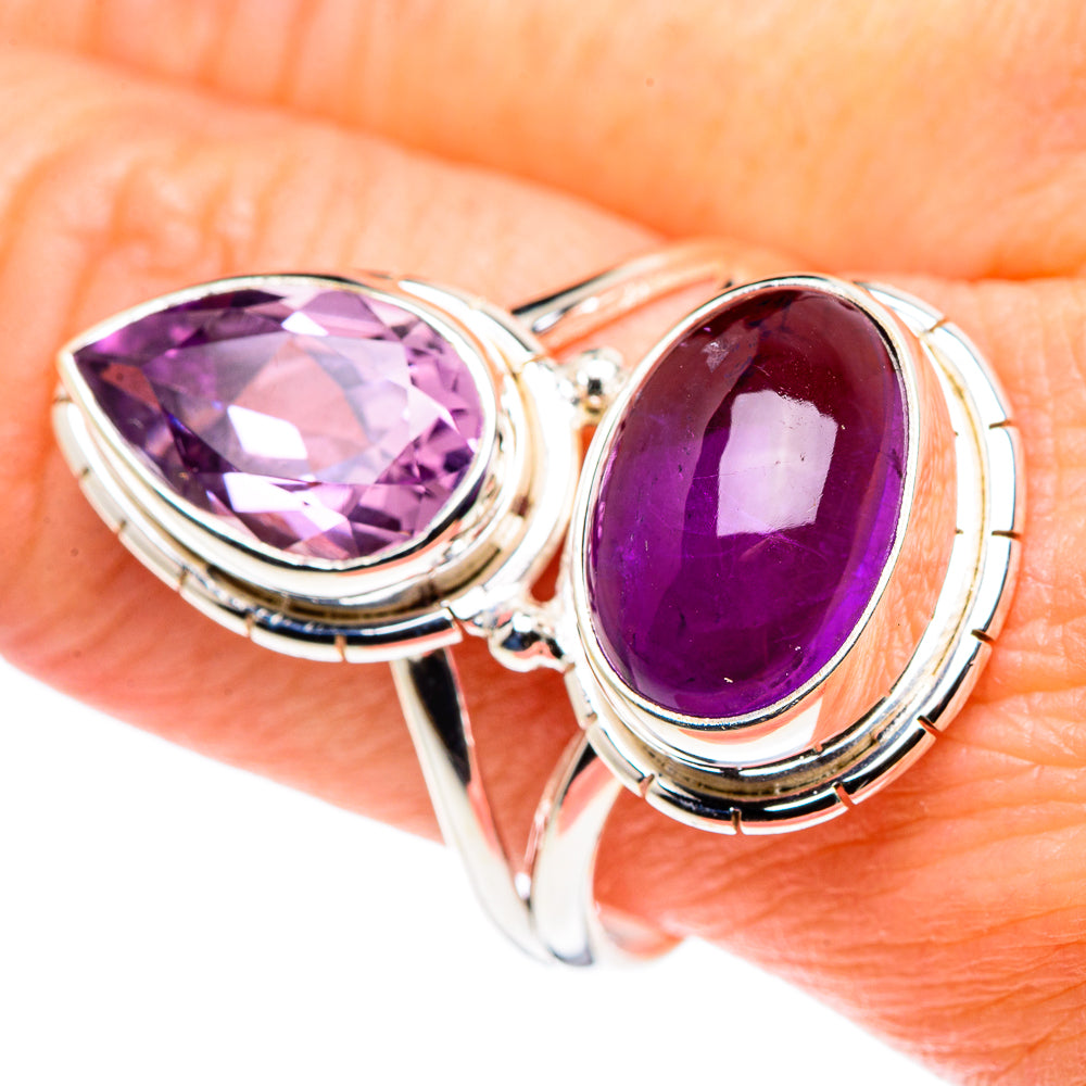 Amethyst Rings handcrafted by Ana Silver Co - RING89346