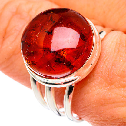 Baltic Amber Rings handcrafted by Ana Silver Co - RING89388