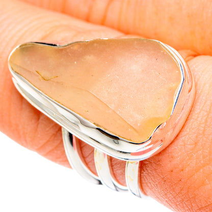Libyan Glass Rings handcrafted by Ana Silver Co - RING89389