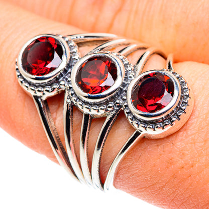 Garnet Rings handcrafted by Ana Silver Co - RING89395