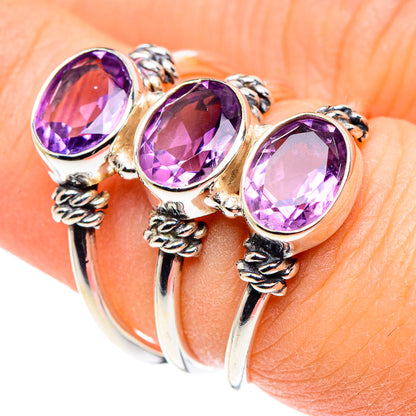 Amethyst Rings handcrafted by Ana Silver Co - RING89397