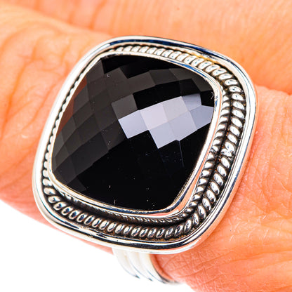 Black Onyx Rings handcrafted by Ana Silver Co - RING89399