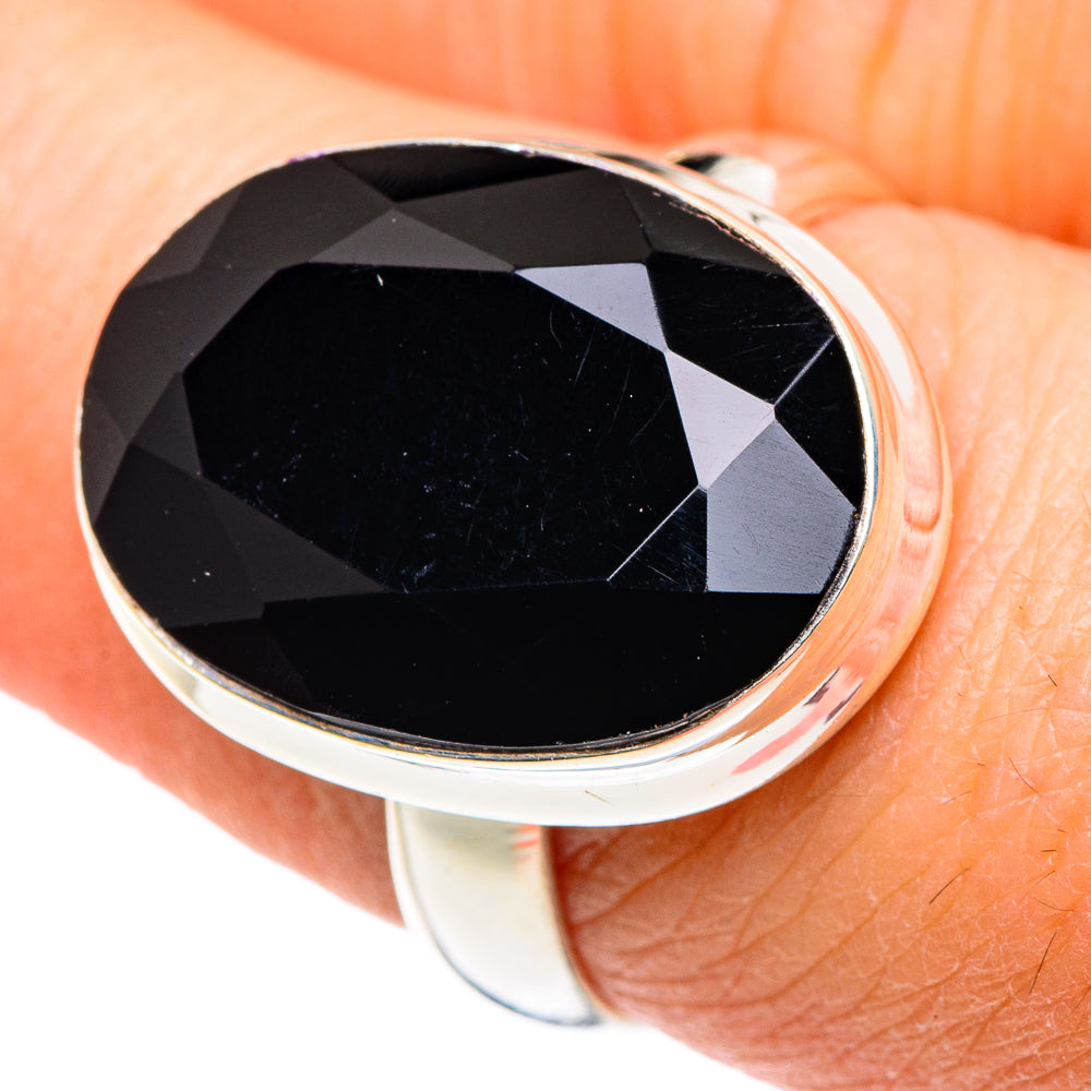 Black Onyx Rings handcrafted by Ana Silver Co - RING89400