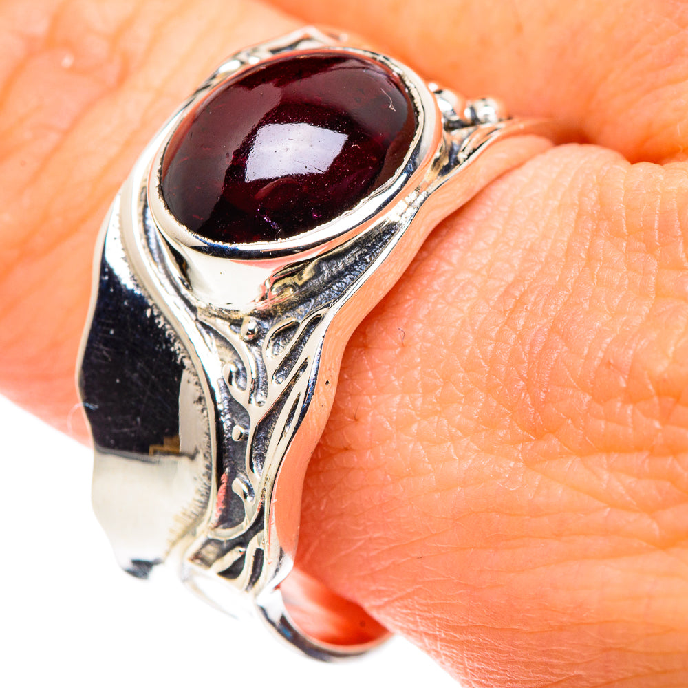 Garnet Rings handcrafted by Ana Silver Co - RING89430