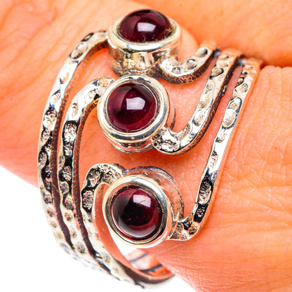 Garnet Rings handcrafted by Ana Silver Co - RING89431