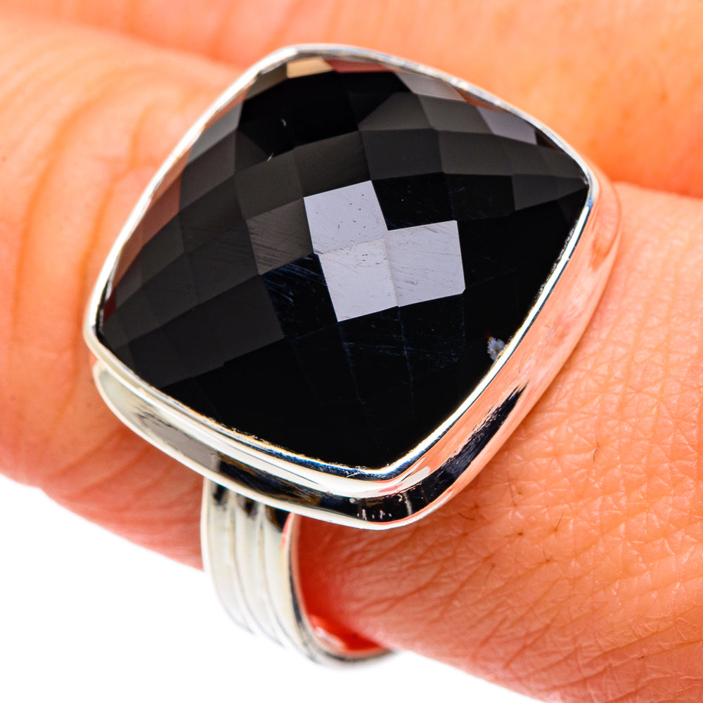 Black Onyx Rings handcrafted by Ana Silver Co - RING89434