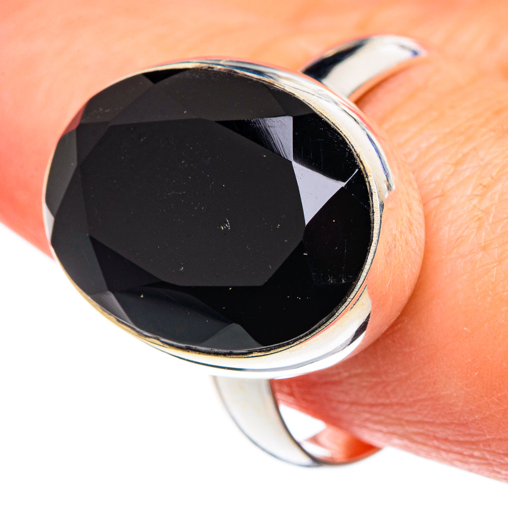 Black Onyx Rings handcrafted by Ana Silver Co - RING89435