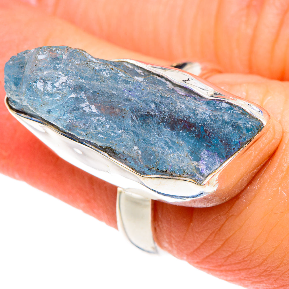 Aquamarine Rings handcrafted by Ana Silver Co - RING89447