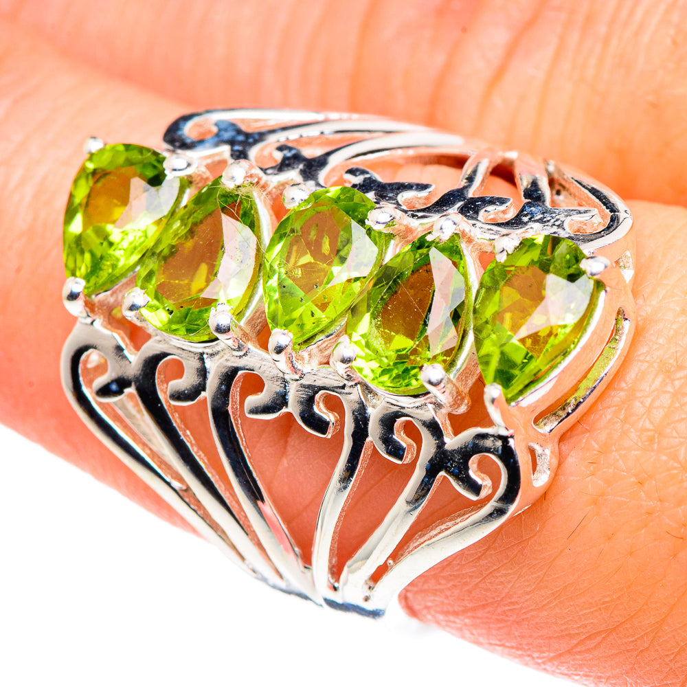 Peridot Rings handcrafted by Ana Silver Co - RING89455