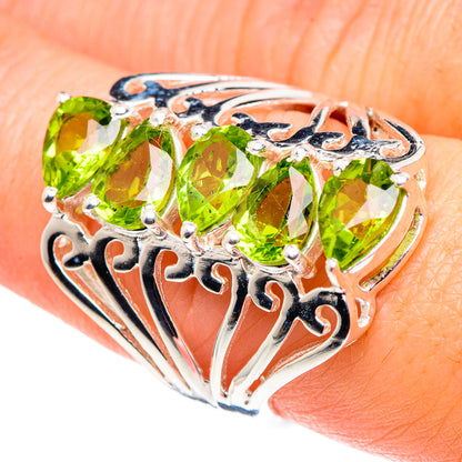 Peridot Rings handcrafted by Ana Silver Co - RING89455