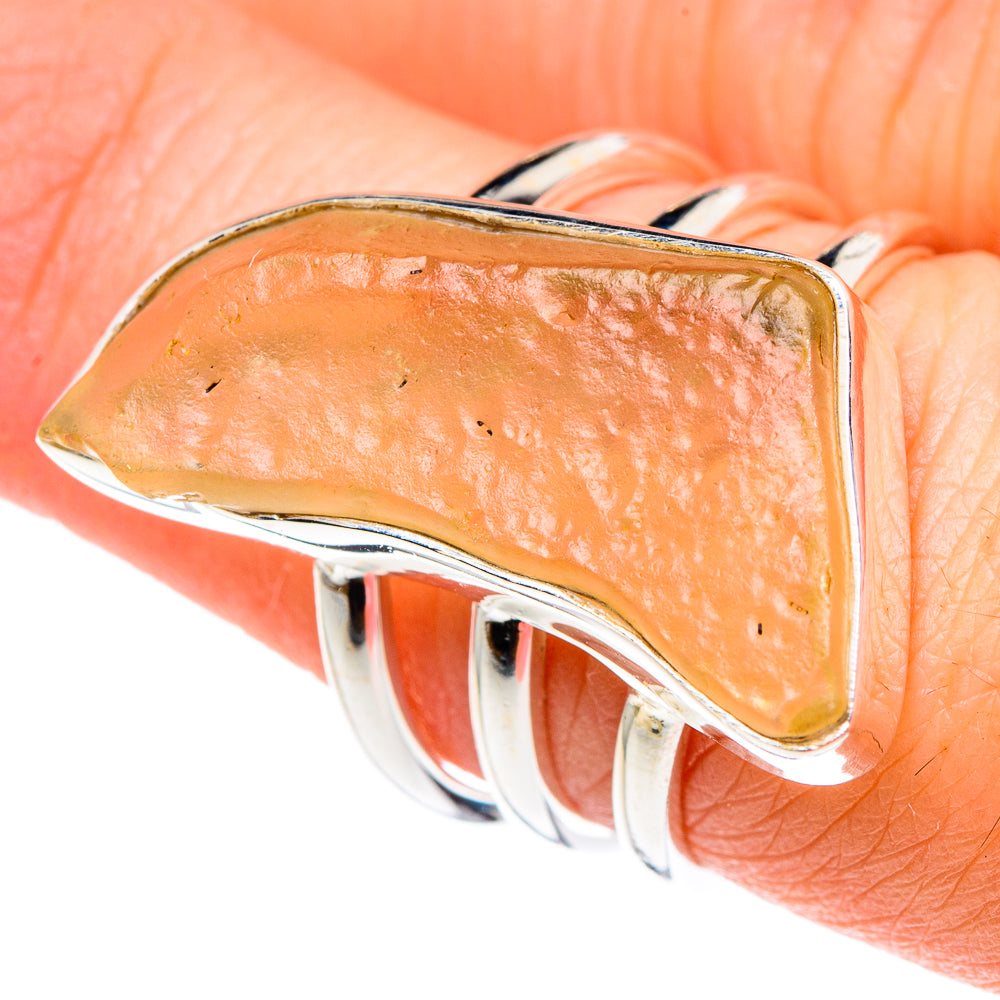 Libyan Glass Rings handcrafted by Ana Silver Co - RING89458