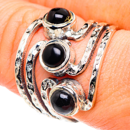 Black Onyx Rings handcrafted by Ana Silver Co - RING89468