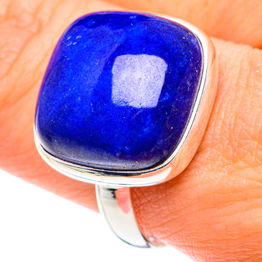 Lapis Lazuli Rings handcrafted by Ana Silver Co - RING89480