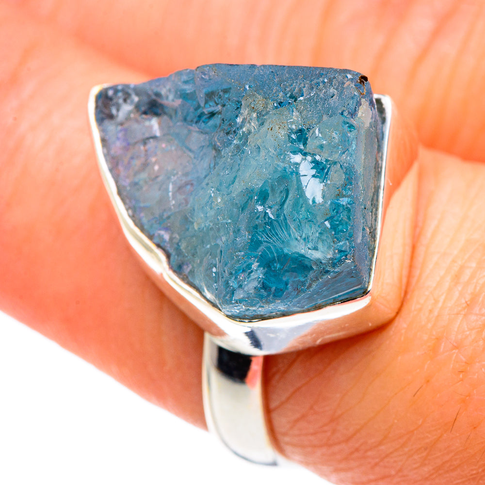 Aquamarine Rings handcrafted by Ana Silver Co - RING89483