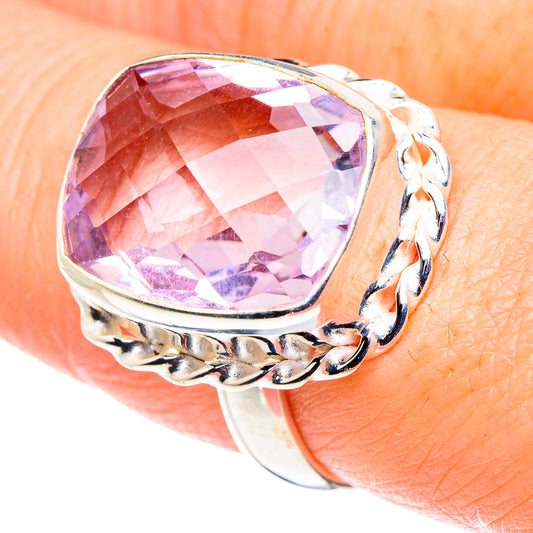 Kunzite Rings handcrafted by Ana Silver Co - RING89498