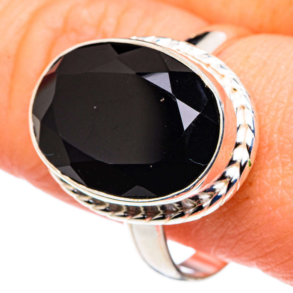 Black Onyx Rings handcrafted by Ana Silver Co - RING89500