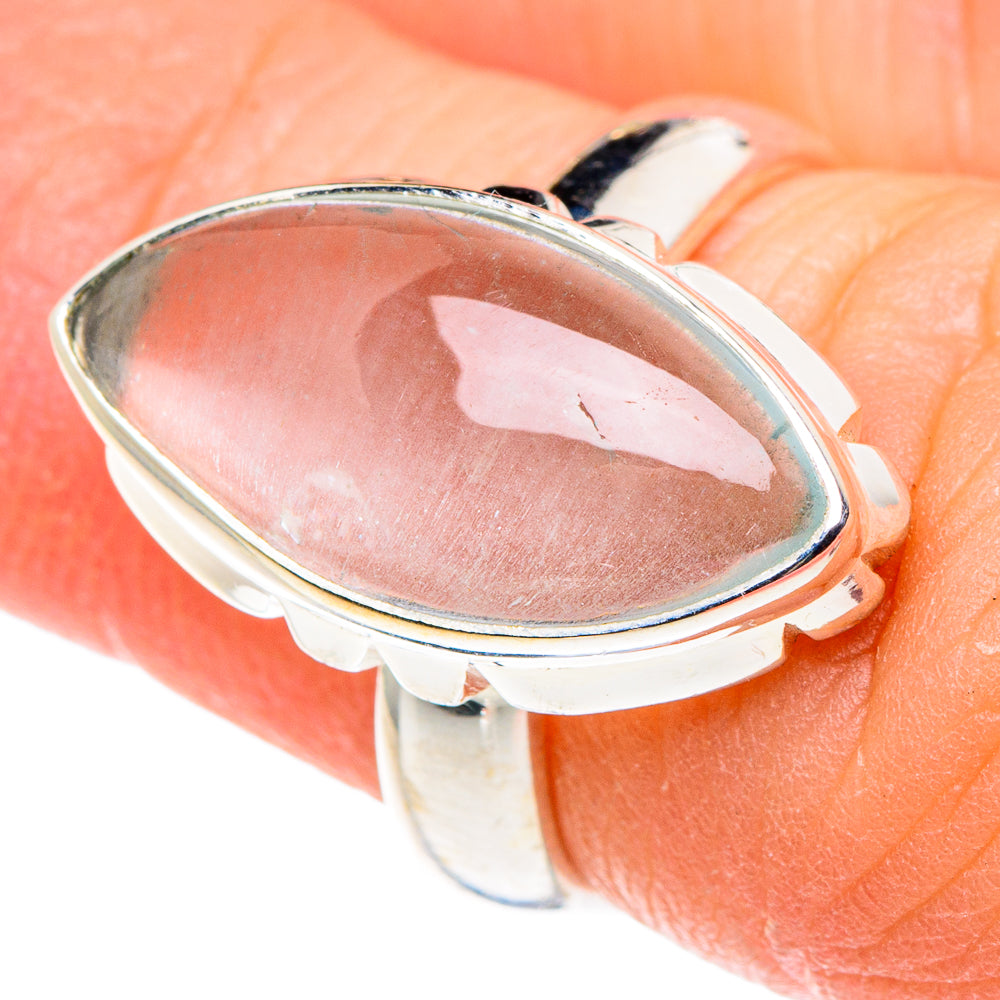 Aqua Chalcedony Rings handcrafted by Ana Silver Co - RING89511
