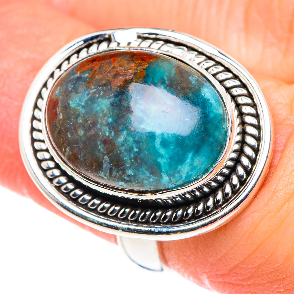 Shattuckite Rings handcrafted by Ana Silver Co - RING89514