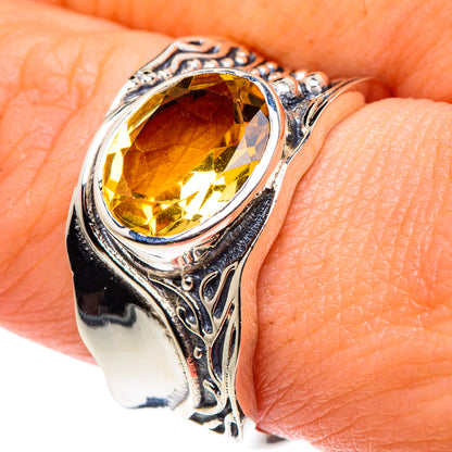 Citrine Rings handcrafted by Ana Silver Co - RING89521