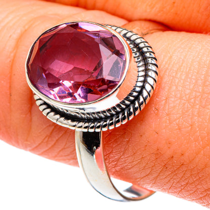 Color Change Alexandrite Rings handcrafted by Ana Silver Co - RING89527