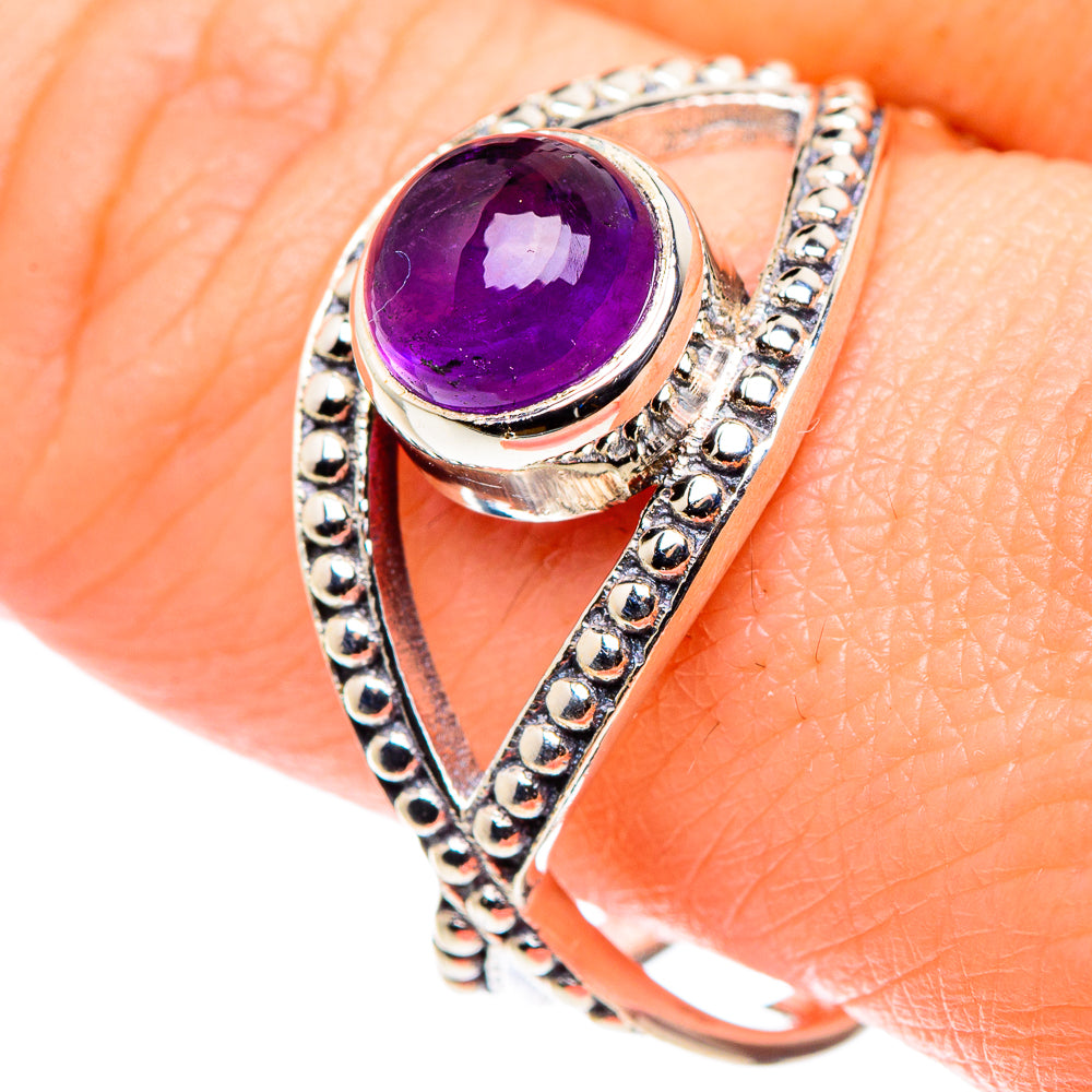 Amethyst Rings handcrafted by Ana Silver Co - RING89528