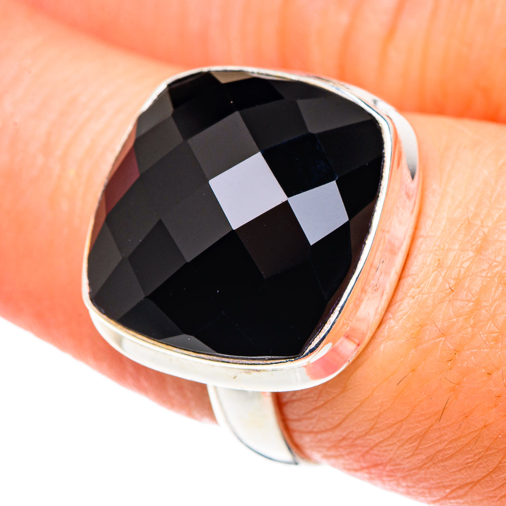 Black Onyx Rings handcrafted by Ana Silver Co - RING89562
