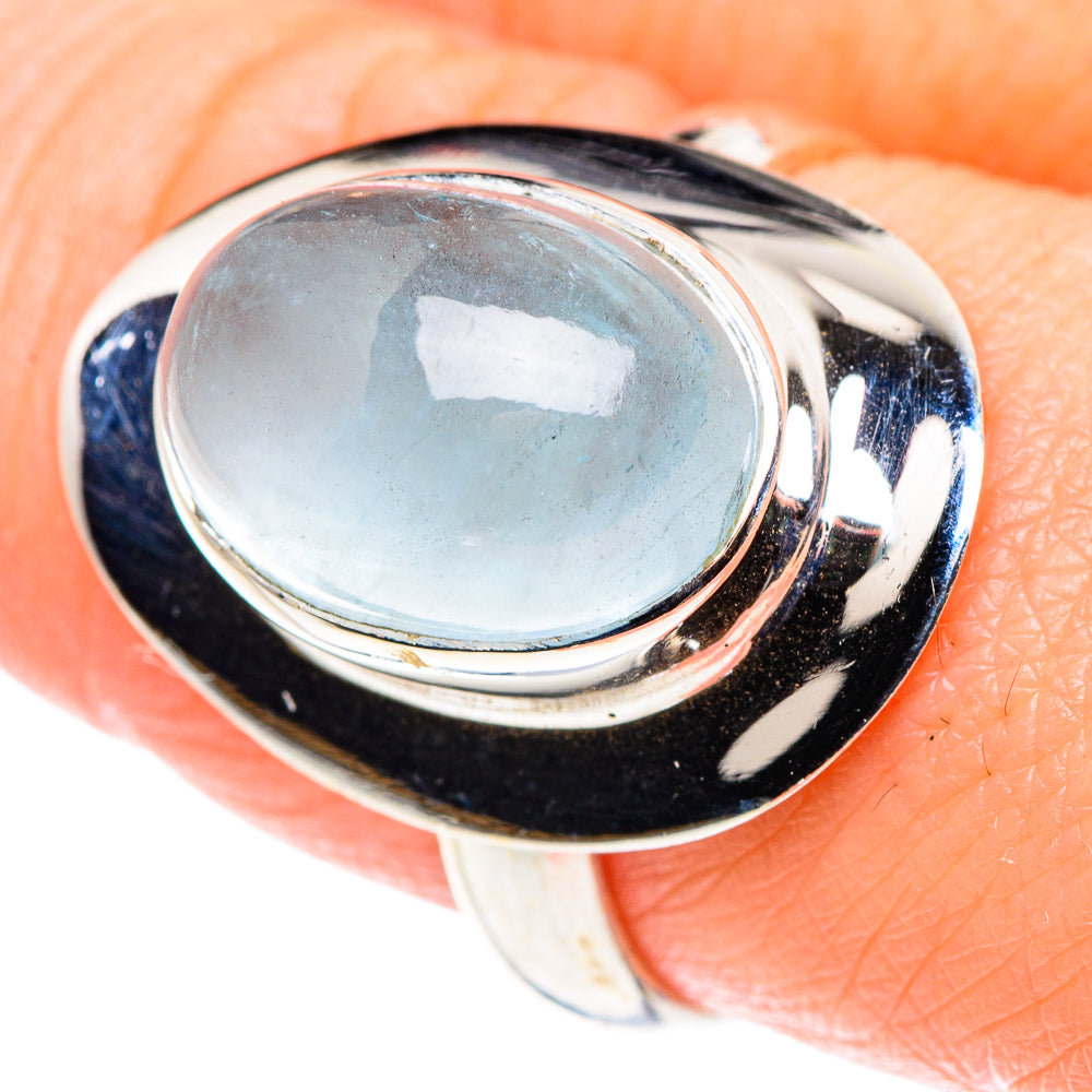 Aquamarine Rings handcrafted by Ana Silver Co - RING89569