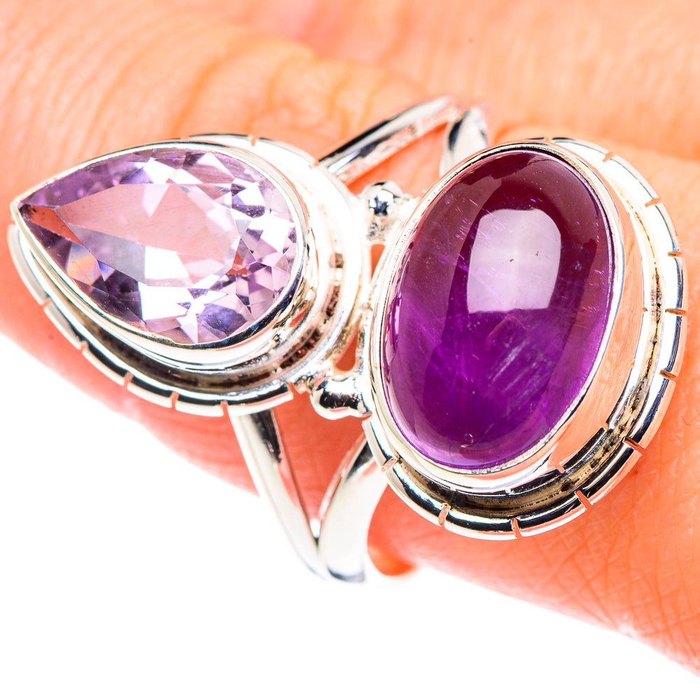 Amethyst Rings handcrafted by Ana Silver Co - RING89591