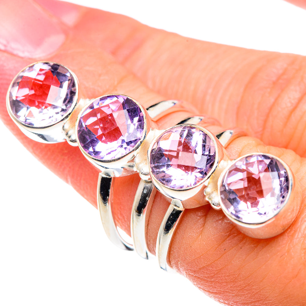 Kunzite Rings handcrafted by Ana Silver Co - RING89592