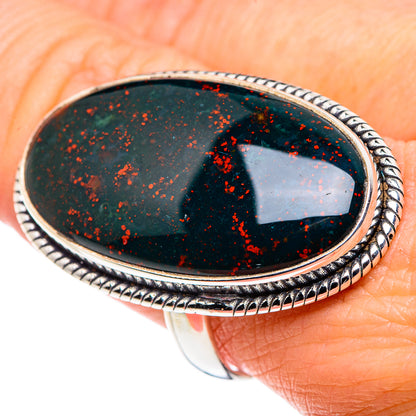 Bloodstone Rings handcrafted by Ana Silver Co - RING89614