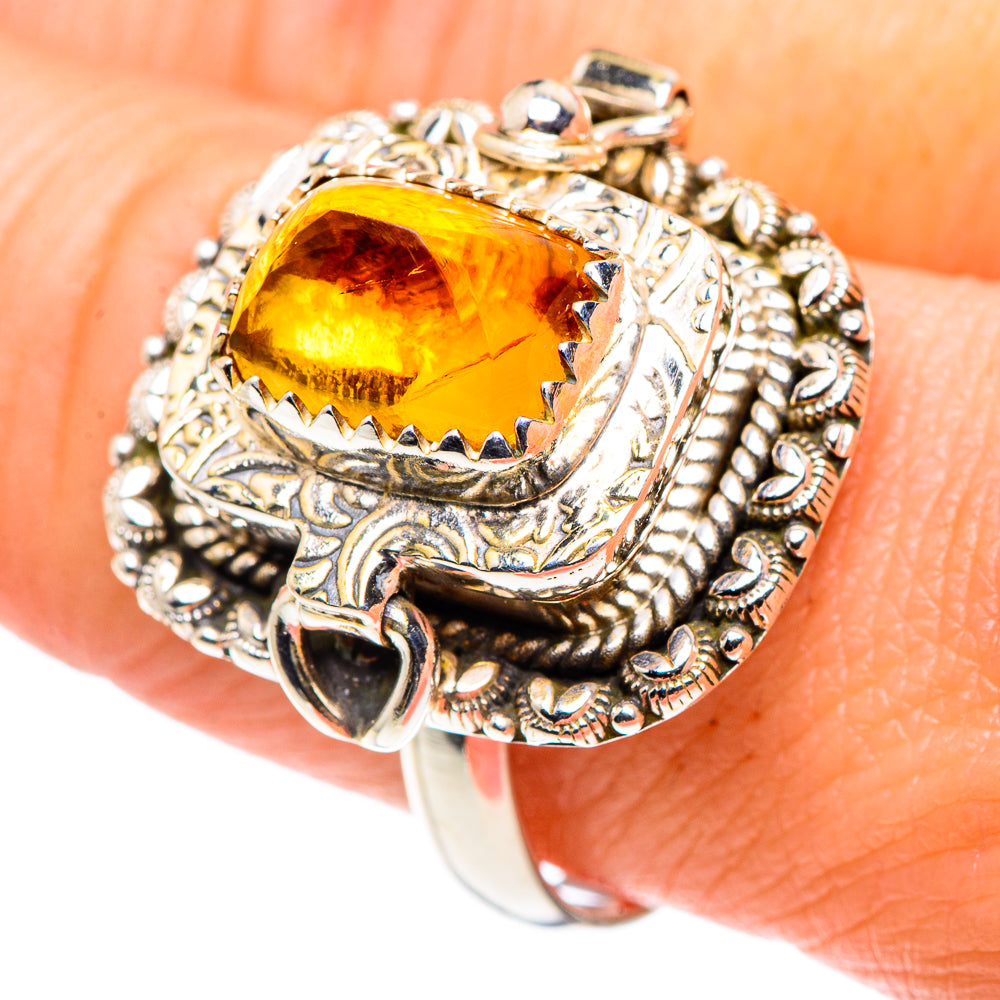 Citrine Rings handcrafted by Ana Silver Co - RING89621