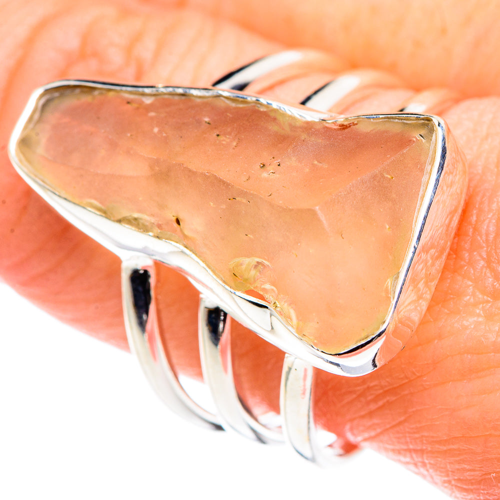 Libyan Glass Rings handcrafted by Ana Silver Co - RING89623