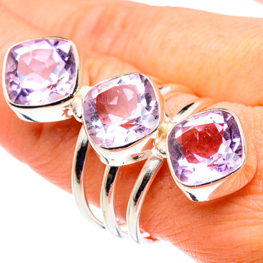 Kunzite Rings handcrafted by Ana Silver Co - RING89631