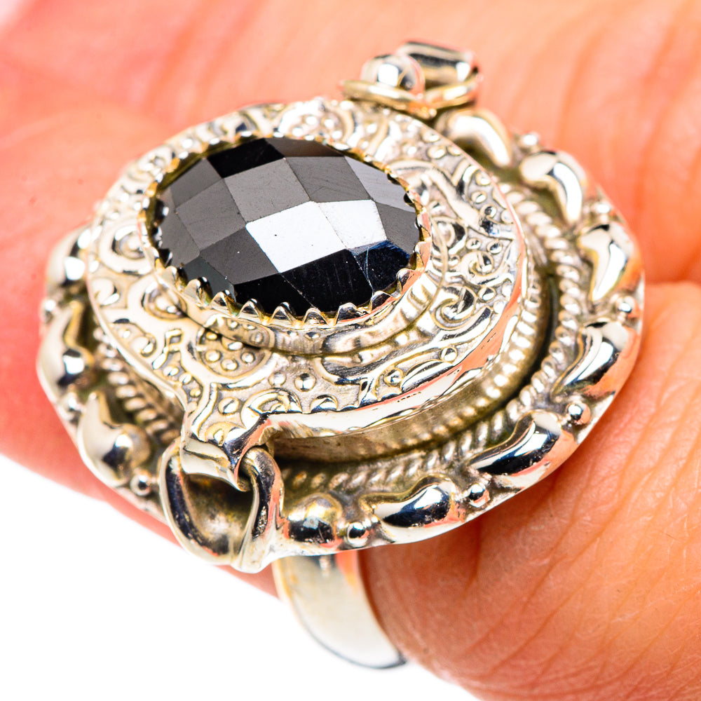 Hematite Rings handcrafted by Ana Silver Co - RING89641