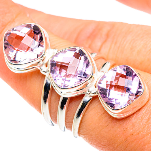Kunzite Rings handcrafted by Ana Silver Co - RING89663